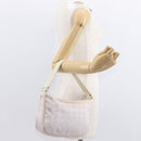 CHANEL New Travel Line Hand Bag Nylon Pink Gold CC Auth 152899-23