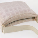 CHANEL New Travel Line Hand Bag Nylon Pink Gold CC Auth 152899-6