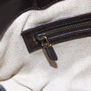 GUCCI GG Canvas Hand Bag Beige Gold 223948 Auth 152901-20