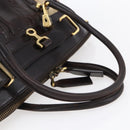 GUCCI GG Canvas Hand Bag Beige Gold 223948 Auth 152901-7