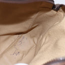 GUCCI GG Supreme Shoulder Bag PVC Beige Gold Auth 152905-19