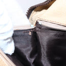 GUCCI GG Supreme Shoulder Bag PVC Beige Gold Auth 152905-12