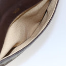 GUCCI GG Supreme Shoulder Bag PVC Beige Gold Auth 152905-22