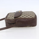 GUCCI GG Supreme Shoulder Bag PVC Beige Gold Auth 152905-3