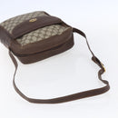 GUCCI GG Supreme Shoulder Bag PVC Beige Gold Auth 152905-7