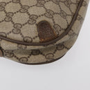 GUCCI GG Supreme Web Sherry Line Bag PVC Beige Gold 89 02 066 Auth 152906-9