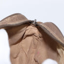 GUCCI GG Supreme Web Sherry Line Bag PVC Beige Gold 89 02 066 Auth 152906-18