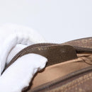 GUCCI GG Supreme Web Sherry Line Bag PVC Beige Gold 89 02 066 Auth 152906-12