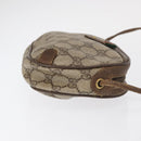 GUCCI GG Supreme Web Sherry Line Bag PVC Beige Gold 89 02 066 Auth 152906-3