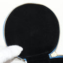 CHANEL COCO Mark Jewelry case Jewelry Box Caviar Skin Blue Gold CC Auth 152911V-14