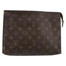 LOUIS VUITTON Monogram Poche Toilette 26 Pouch M47542 LV Auth 152912-1