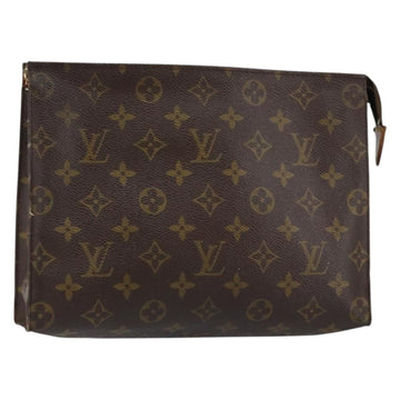LOUIS VUITTON Monogram Poche Toilette 26 Pouch M47542 LV Auth 152912