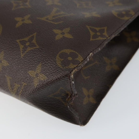 LOUIS VUITTON Monogram Poche Toilette 26 Pouch M47542 LV Auth 152912