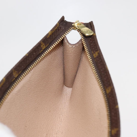 LOUIS VUITTON Monogram Bucket GM Accessory Pouch LV Auth 152913