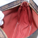 LOUIS VUITTON Damier Ebene Trousse makeup Pouch N51982 LV Auth 152914-19