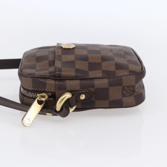 LOUIS VUITTON Damier Ebene Lift Shoulder Bag N60009 LV Auth 152915V
