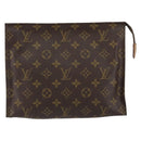 LOUIS VUITTON Monogram Poche Toilette 26 Pouch M47542 LV Auth 152918-13