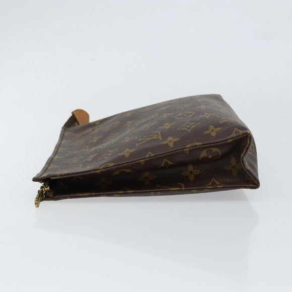 LOUIS VUITTON Monogram Poche Toilette 26 Pouch M47542 LV Auth 152918