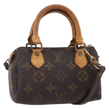 LOUIS VUITTON Monogram Mini Speedy Hand Bag M41534 LV Auth 152919