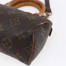 LOUIS VUITTON Monogram Mini Speedy Hand Bag M41534 LV Auth 152919-16