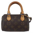 LOUIS VUITTON Monogram Mini Speedy Hand Bag M41534 LV Auth 152919-13