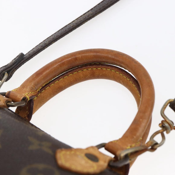 LOUIS VUITTON Monogram Mini Speedy Hand Bag M41534 LV Auth 152919