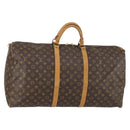 LOUIS VUITTON Monogram Keepall 60 Boston Bag M41422 LV Auth 152924-1