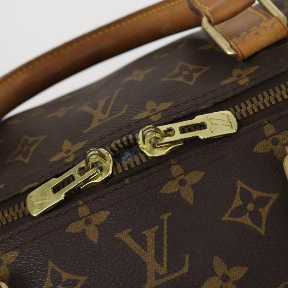LOUIS VUITTON Monogram Keepall 60 Boston Bag M41422 LV Auth 152924