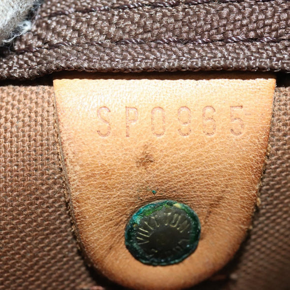 LOUIS VUITTON Monogram Keepall 60 Boston Bag M41422 LV Auth 152924