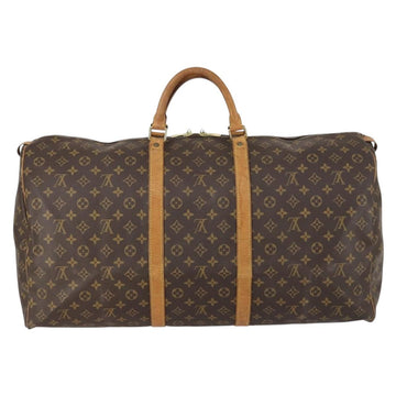 LOUIS VUITTON Monogram Keepall 60 Boston Bag M41422 LV Auth 152924 - 0
