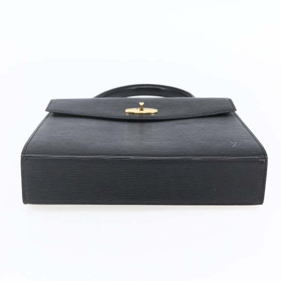 LOUIS VUITTON Epi Malesherbes Hand Bag Black M52372 LV Auth 152926