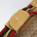 GUCCI Micro GG Supreme Web Sherry Line Bag PVC Beige 012 4864 39 Auth 152930-14