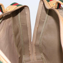 GUCCI Micro GG Supreme Web Sherry Line Bag PVC Beige 012 4864 39 Auth 152930-21