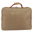 GUCCI Micro GG Supreme Web Sherry Line Bag PVC Beige 012 4864 39 Auth 152930-3