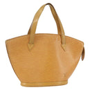 LOUIS VUITTON Epi Saint Jacques Hand Bag Yellow M52279 LV Auth 152931-1