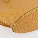 LOUIS VUITTON Epi Saint Jacques Hand Bag Yellow M52279 LV Auth 152931-14