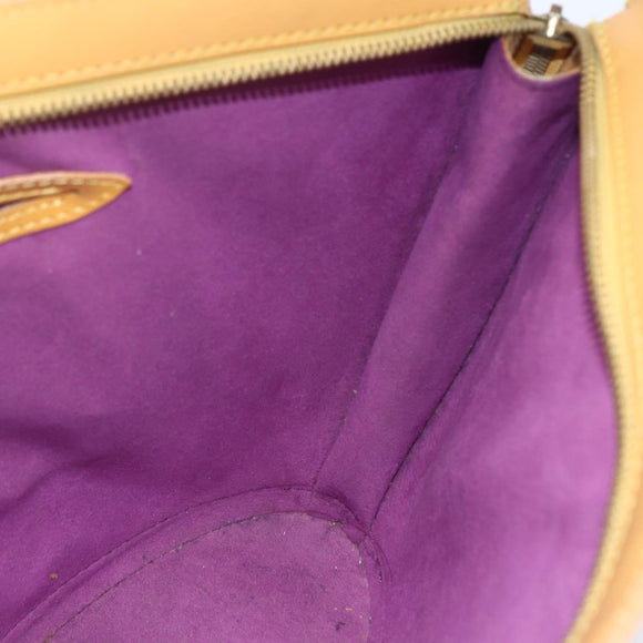 LOUIS VUITTON Epi Saint Jacques Hand Bag Yellow M52279 LV Auth 152931