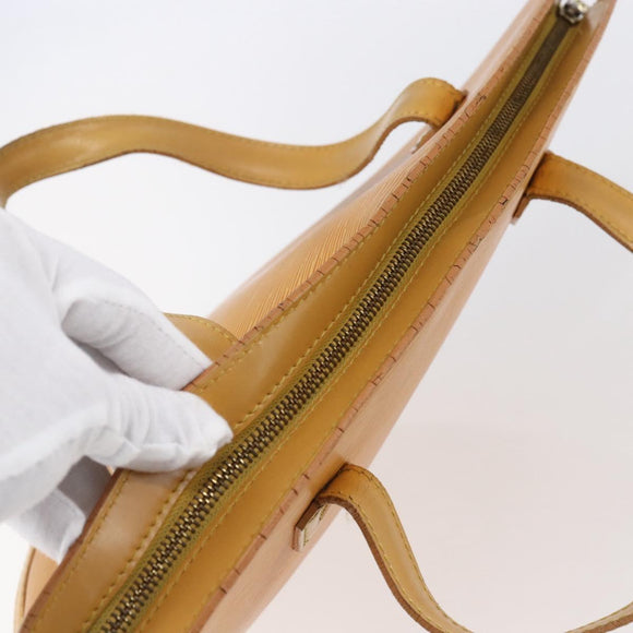 LOUIS VUITTON Epi Saint Jacques Hand Bag Yellow M52279 LV Auth 152931