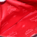 MCM Hand Bag Leather Black Gold Auth 152933-24