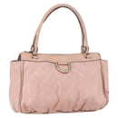 GUCCI GG Canvas Guccissima Abbey Tote Bag Leather Pink Gold 189831 Auth 152938-1