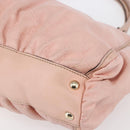 GUCCI GG Canvas Guccissima Abbey Tote Bag Leather Pink Gold 189831 Auth 152938-9