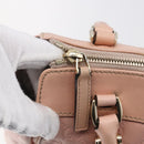 GUCCI GG Canvas Guccissima Abbey Tote Bag Leather Pink Gold 189831 Auth 152938-10