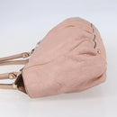 GUCCI GG Canvas Guccissima Abbey Tote Bag Leather Pink Gold 189831 Auth 152938-3