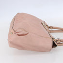GUCCI GG Canvas Guccissima Abbey Tote Bag Leather Pink Gold 189831 Auth 152938-4
