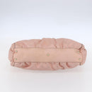 GUCCI GG Canvas Guccissima Abbey Tote Bag Leather Pink Gold 189831 Auth 152938-5