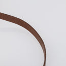 GUCCI Bamboo Hand Bag Leather 2way Brown Gold 007 1014 0231 Auth 152943-8