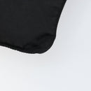 PRADA Shoulder Bag Nylon Black Silver Auth 152945A-9