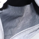 PRADA Shoulder Bag Nylon Black Silver Auth 152945-11