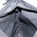 PRADA Shoulder Bag Nylon Black Silver Auth 152945-20