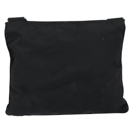 PRADA Shoulder Bag Nylon Black Silver Auth 152945 - 0